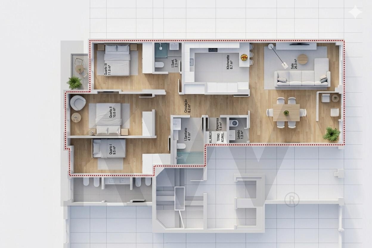 Apartamento T3 — Sintra, Lisboa
